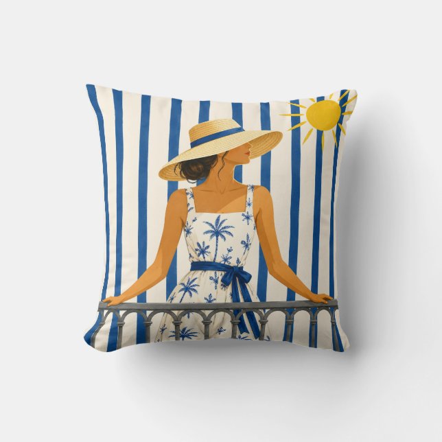 welcome summer cushion (Front)