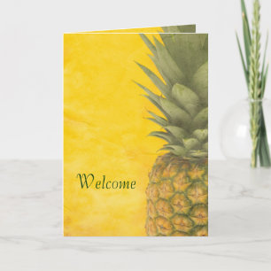 Welcome Thank You Card