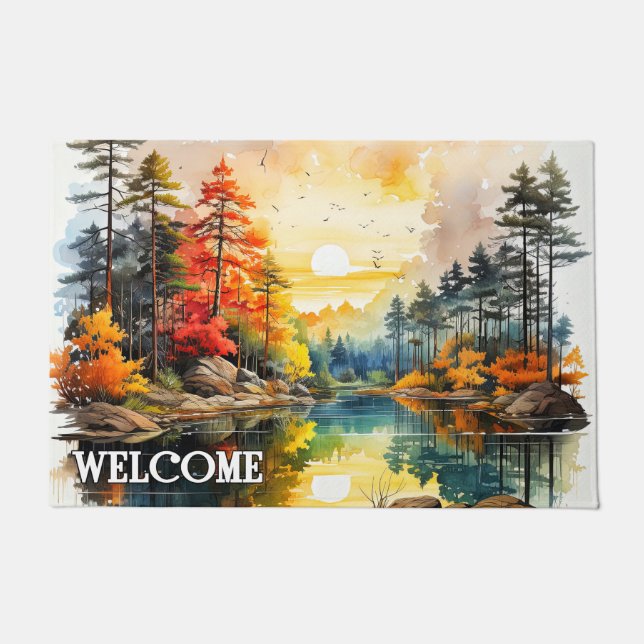 Welcome | The Great Outdoors Doormat (Front)