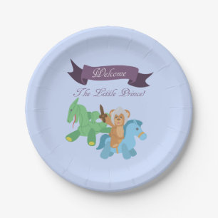 Welcome The Little Prince (Knight) Paper Plate