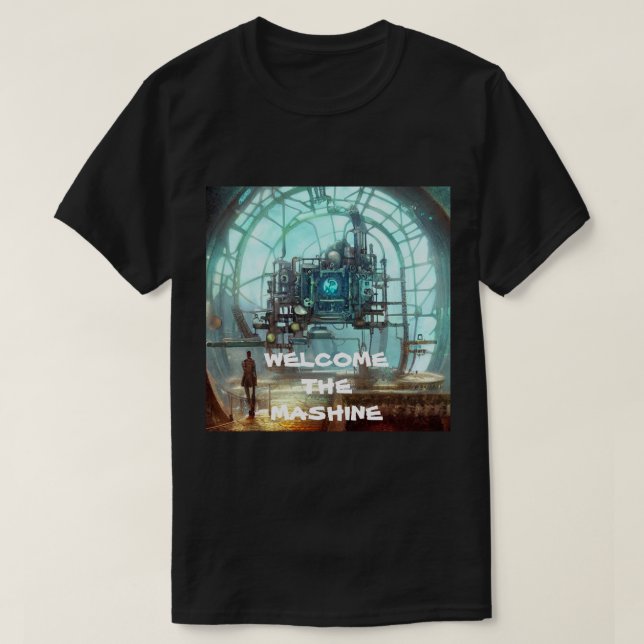 WELCOME THE MASHINE T-Shirt (Design Front)