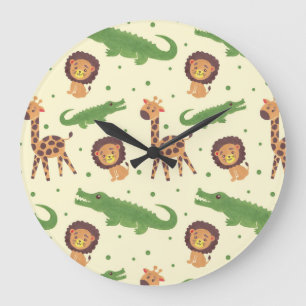 Welcome to Africa Large Clock