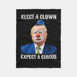 Welcome To America Clown 1 Fleece Blanket
