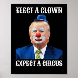 Welcome To America Clown 1 Poster