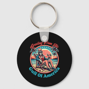 Welcome To America Gulf - Gulf Of Mexico 2025 Key Ring