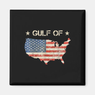 Welcome To America Gulf Tee Gulf Of Mexico 2025 2- Magnet