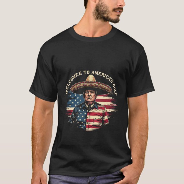 Welcome to America's Gulf Trump East Coast  T-Shirt (Front)