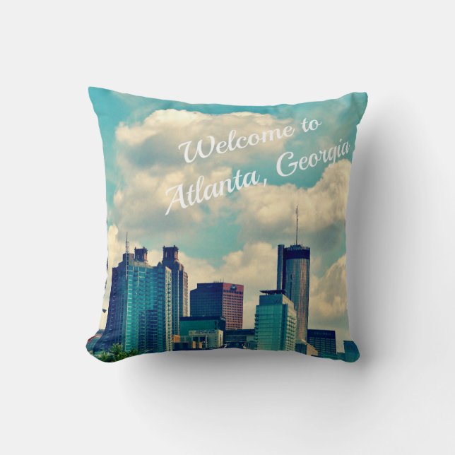 Welcome to Atlanta, Georgia Cushion (Front)