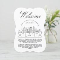 Welcome to Atlanta | Guests Details Invitation