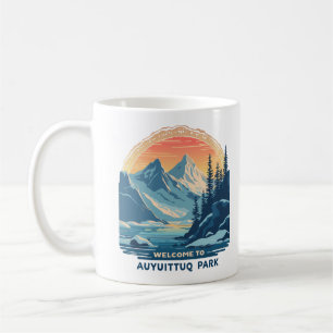 Welcome to Auyuittuq National Canadian Park Coffee Mug
