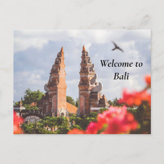 Welcome to Bali Holiday Postcard