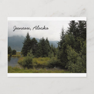 welcome to Beautiful Juneau, Alaska Postcard