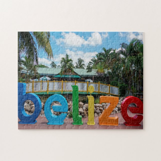 Welcome to Belize Jigsaw Puzzle (Horizontal)