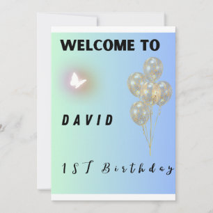 Welcome to Birthday Party Invitation