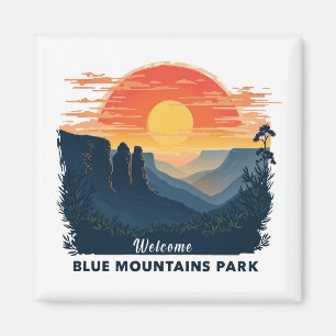 Welcome to Blue Mountains National Australian Park Magnet