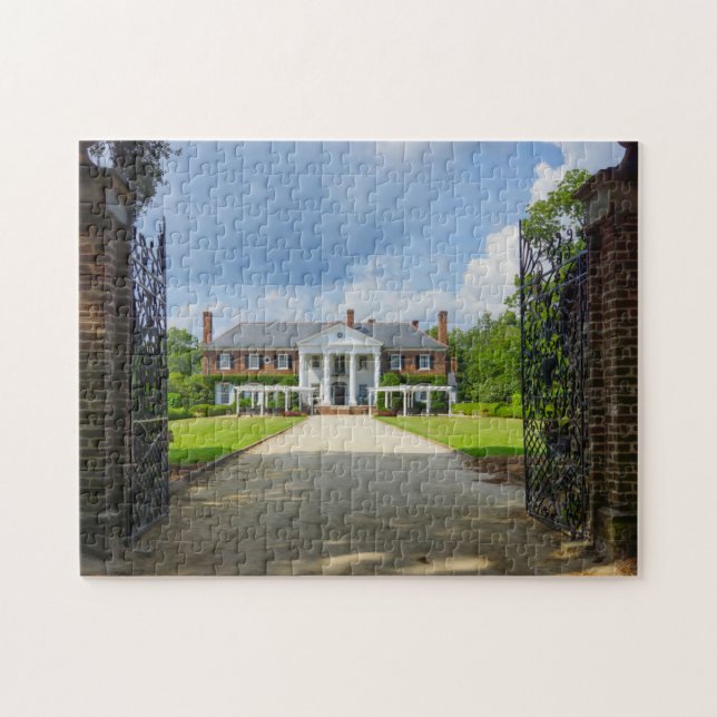 Welcome To Boone Hall Jigsaw Puzzle (Horizontal)