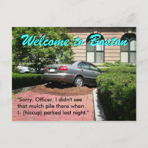 Welcome to Boston Postcard