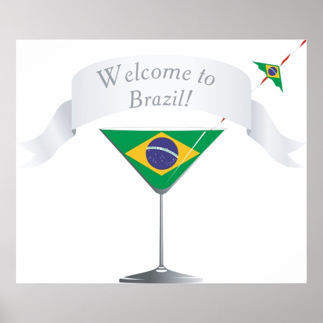 Welcome To Brazil Poster (Front)