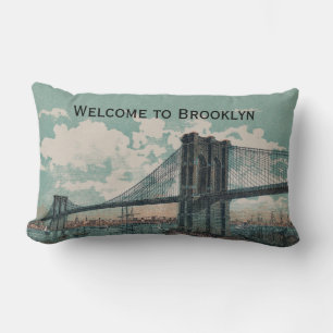 Welcome to Brooklyn Lumbar Pillow