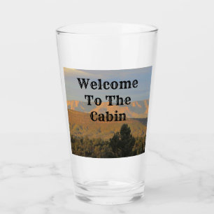 Welcome to Cabin Arizona Landscape Photo Mountains Glass