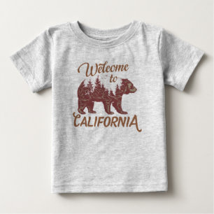 Welcome to California Bear Baby T-Shirt
