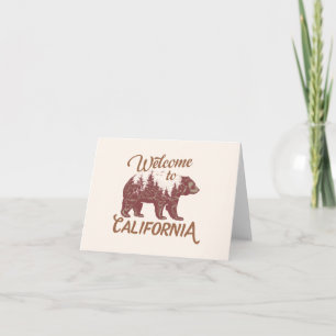 Welcome to California Bear Card