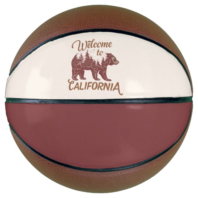 Welcome to California Bear Forest  Basketball (Front)