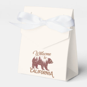 Welcome to California Bear Forest  Favour Box