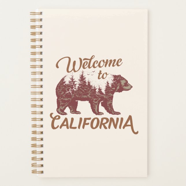 Welcome to California Bear Forest  Planner (Front)