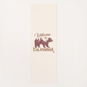 Welcome to California Bear Forest Yoga Mat