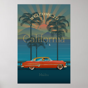 Welcome to California Poster
