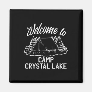 Welcome To Camp Crystal Lake Magnet