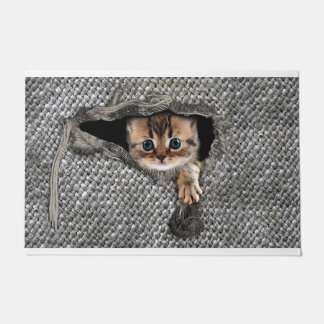 Welcome To Cat House Hope You Like Cats Doormat