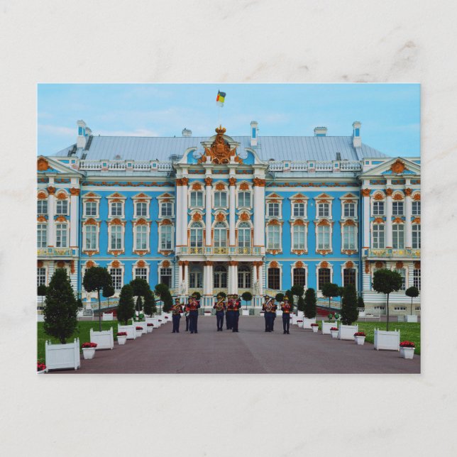 Welcome to Catherine Palace, Russia Postcard (Front)