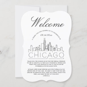 Welcome to Chicago   Guests Details Invitation
