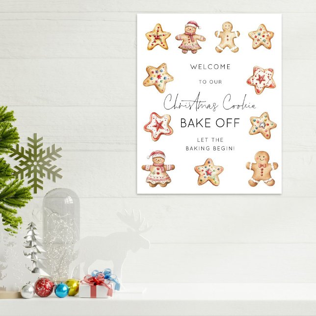 Welcome to Christmas Cookie Bake Off Poster (Creator Uploaded)