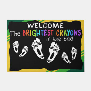 Welcome To Classroom Door Mat, Funny Teacher Gifts Doormat