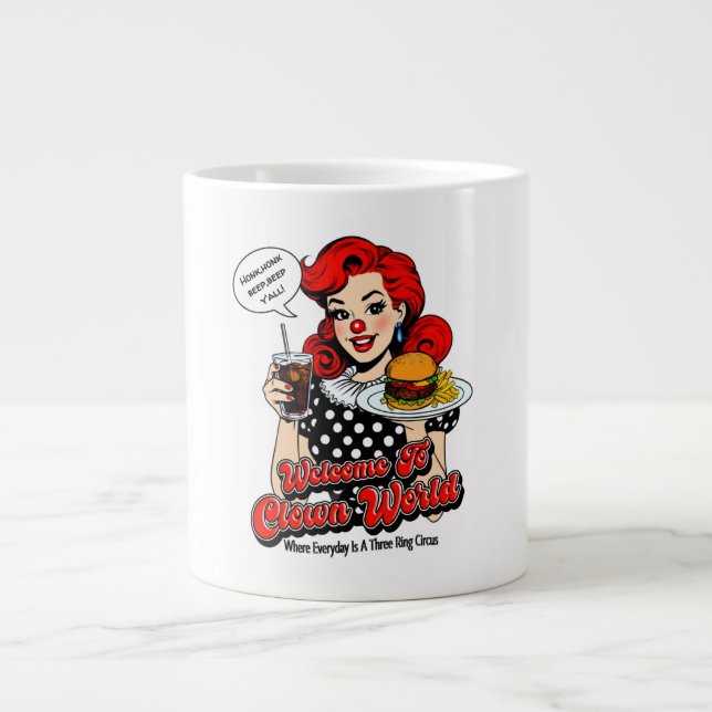 Welcome To Clown World Speciality Mug (Front)