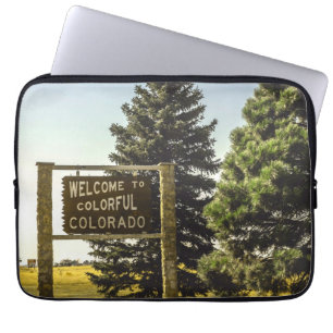 Welcome to Colourful Colorado Laptop Sleeve