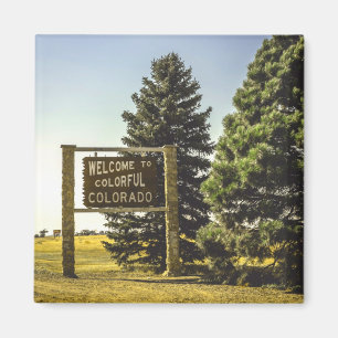 Welcome to Colourful Colorado Magnet