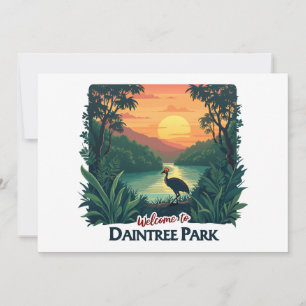 Welcome to Daintree National Australian Park Invitation