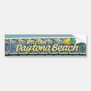 Welcome to Daytona Beach Bumper Sticker