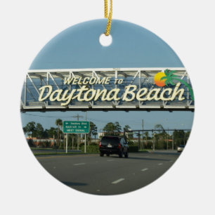 Welcome to Daytona Beach Ceramic Tree Decoration
