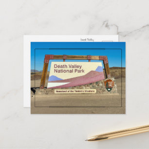 Welcome to Death Valley National Park Postcard