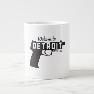 Welcome to Detroit Lock & Load Large Coffee Mug