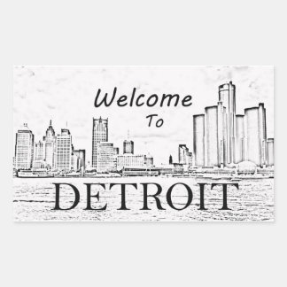 Welcome to Detroit Sticker