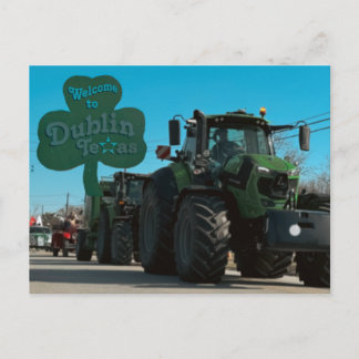 Welcome to Dublin (Texas) Postcard