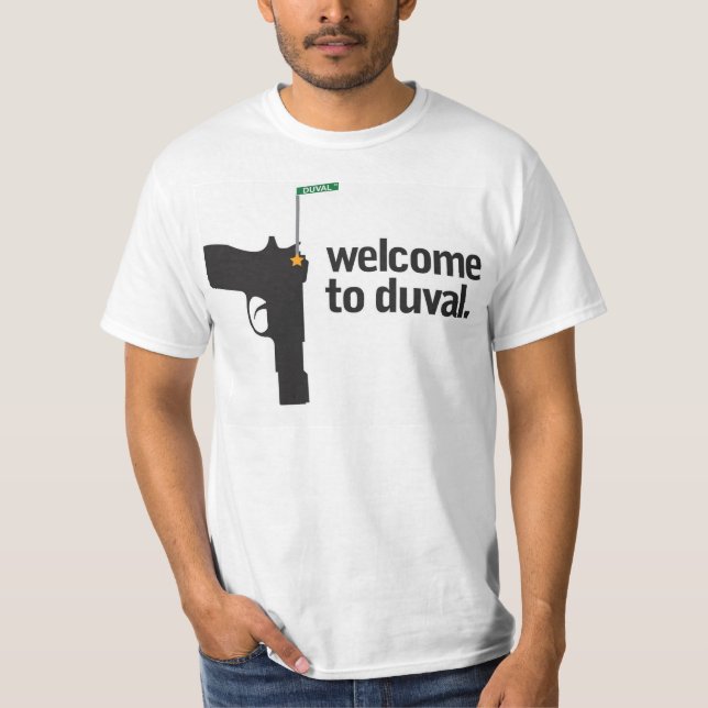Welcome To Duval 1 T-Shirt (Front)