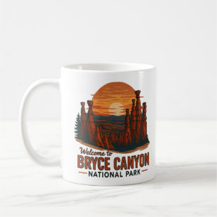Welcome to Embroidery Bryce Canyon National USA Coffee Mug