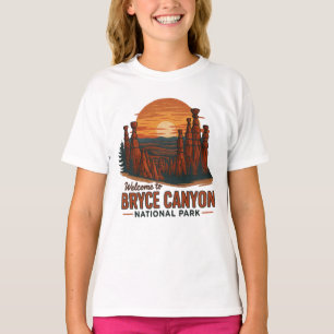 Welcome to Embroidery Bryce Canyon National USA  T-Shirt